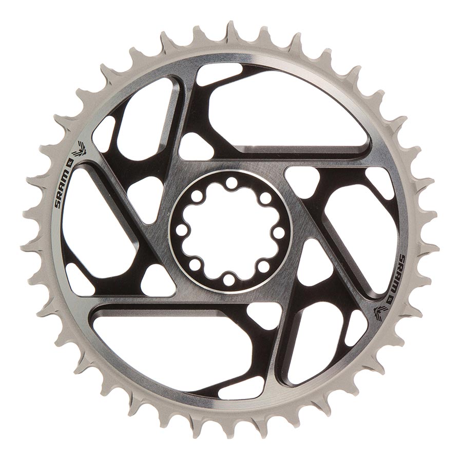 SRAM, Eagle T-Type DM XX SL 3mm Offset, Chainring, Teeth: 38, Speed: 12, BCD: Direct Mount, Aluminum, Black