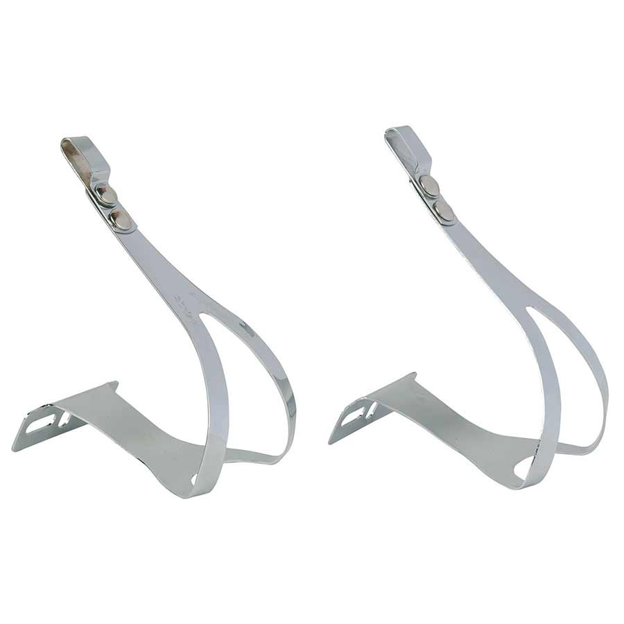 Zéfal, CHRISTOPHE VINTAGE METAL TOE CLIP FOR PEDAL, Chrom, L/XL