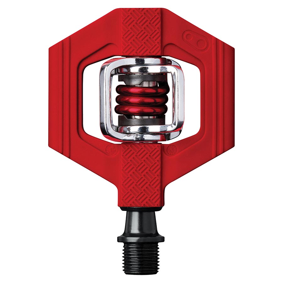 crankbrothers, CANDY 1, Pedals, Body: Composite, Spindle: Cr-Mo, 9/16'', Red, Pair