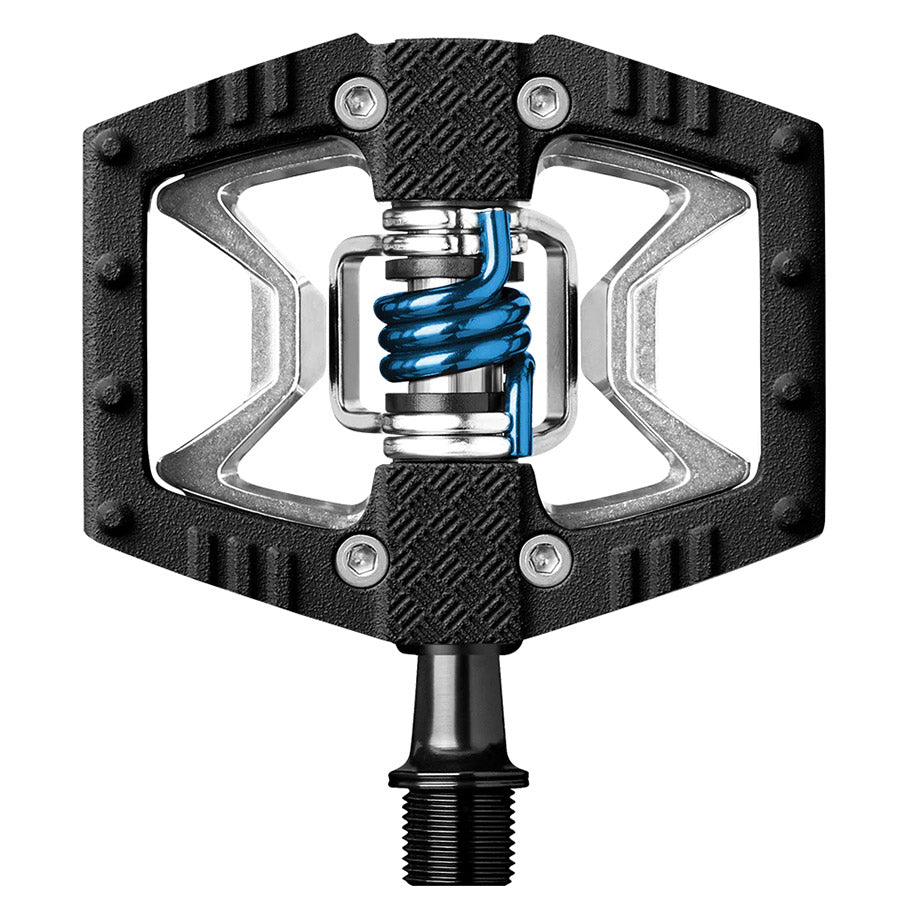 crankbrothers, DOUBLESHOT 2, Pedals, Body: Aluminum, Spindle: Cr-Mo, 9/16'', Black, Pair