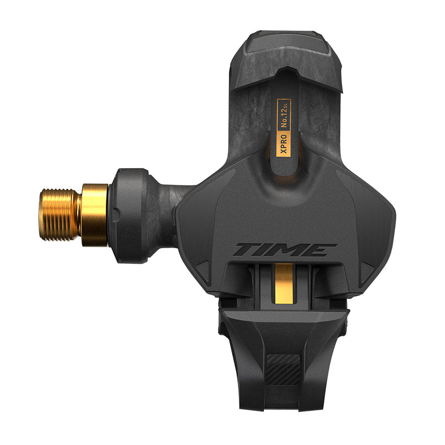 TIME, XPRO 12SL C1 57mm, Pedals, Body: Carbon, Spindle: Titanium, 9/16'', Carbon Gold, Pair