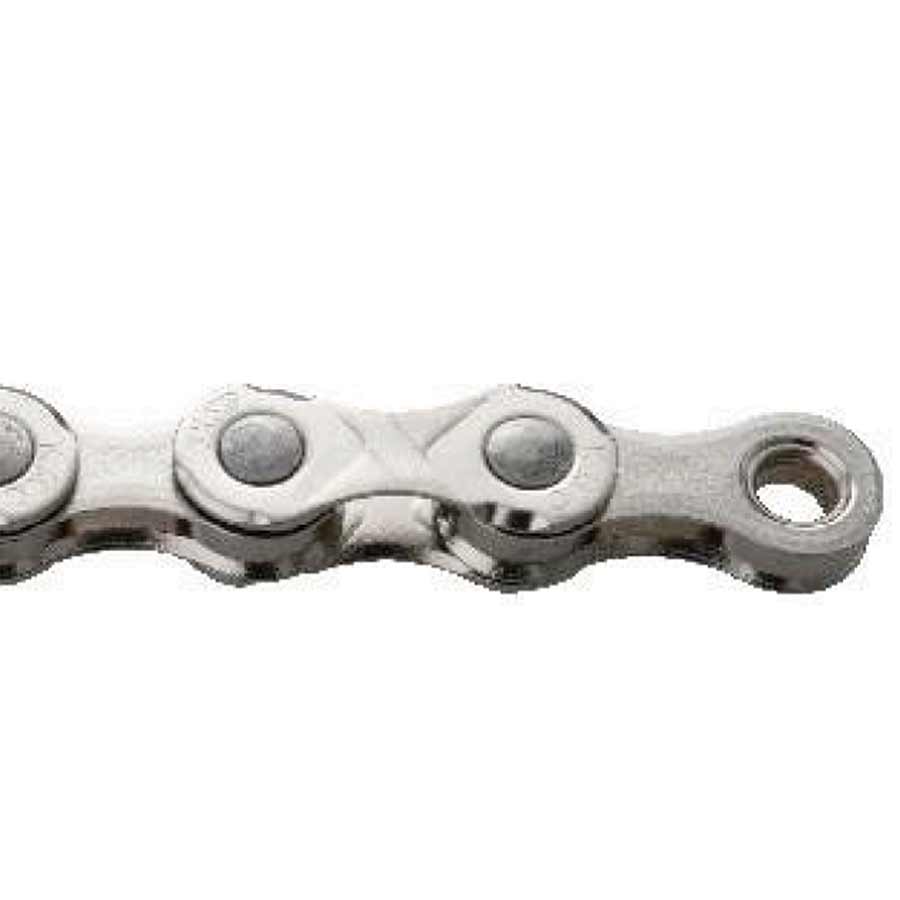 KMC Chain E9 Silver x136L, 9 Speed, E-Bike Chain, Eco Proteq Coating