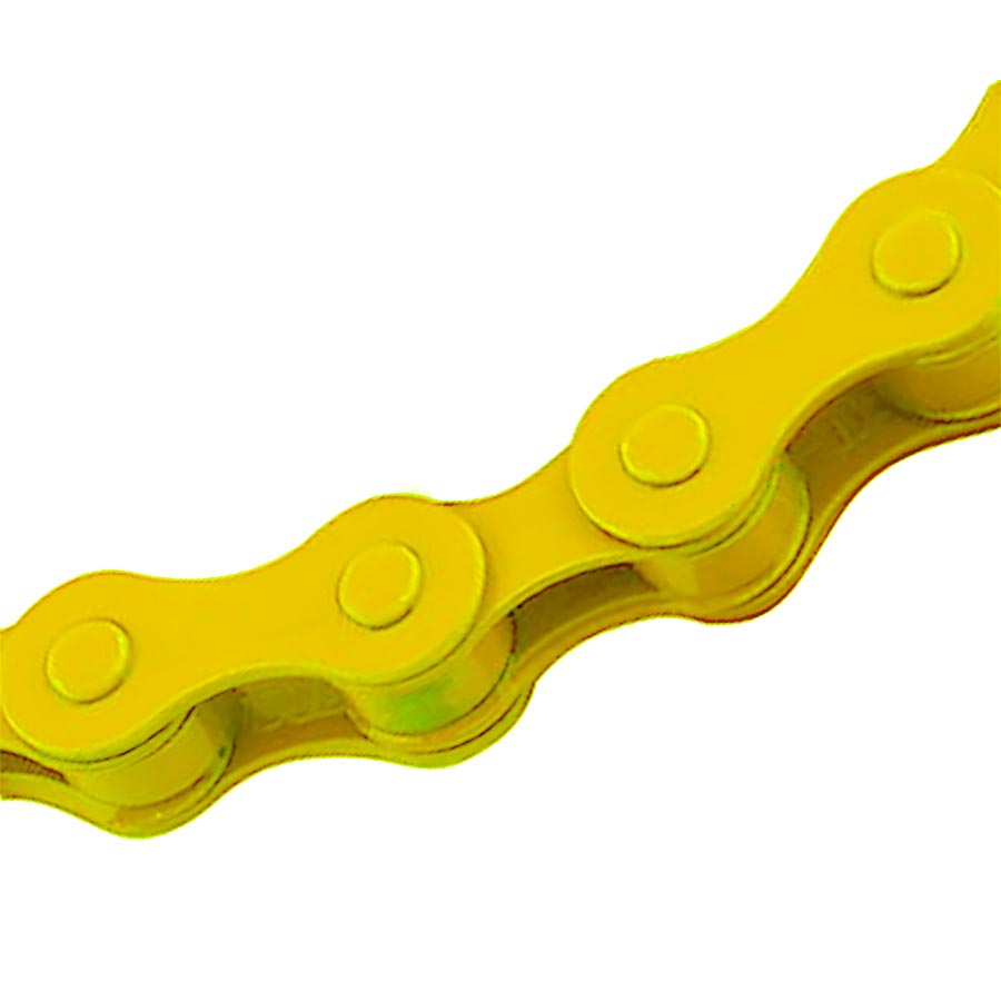 KMC, S1, Chain, Single Speed, 1/8'', Links: 112, Yellow