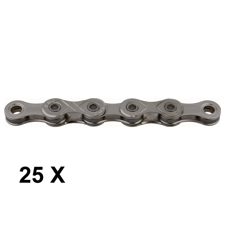 KMC, X10 GY/GY, Chain, Speed: 10, 5.88mm, Links: 116, Grey, Box of 25