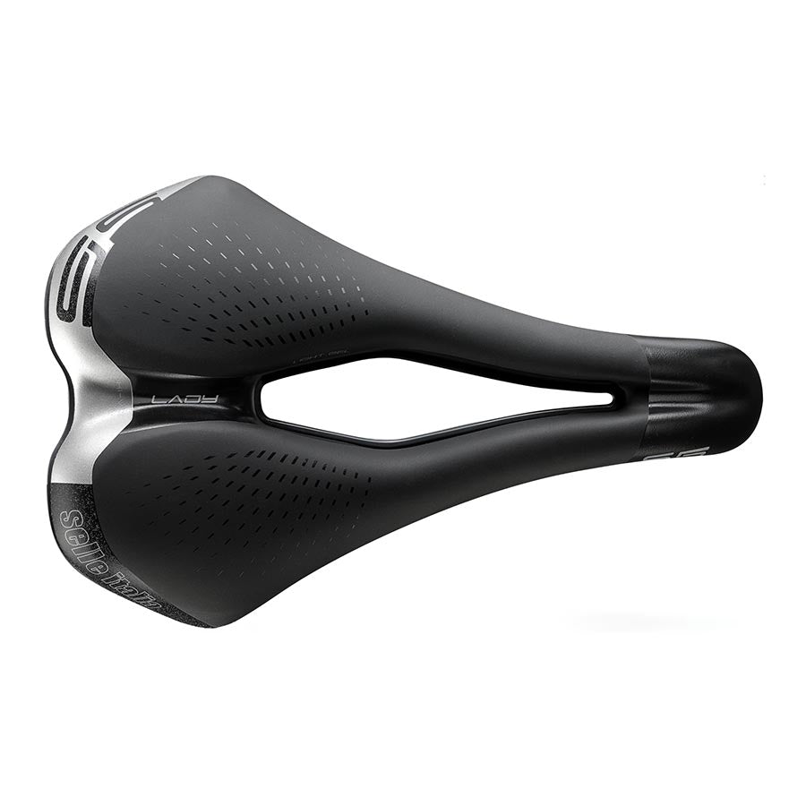 Selle Italia, S 5 Lady Superflow S, Saddle, 255 x 145mm, Women, 318g, Black