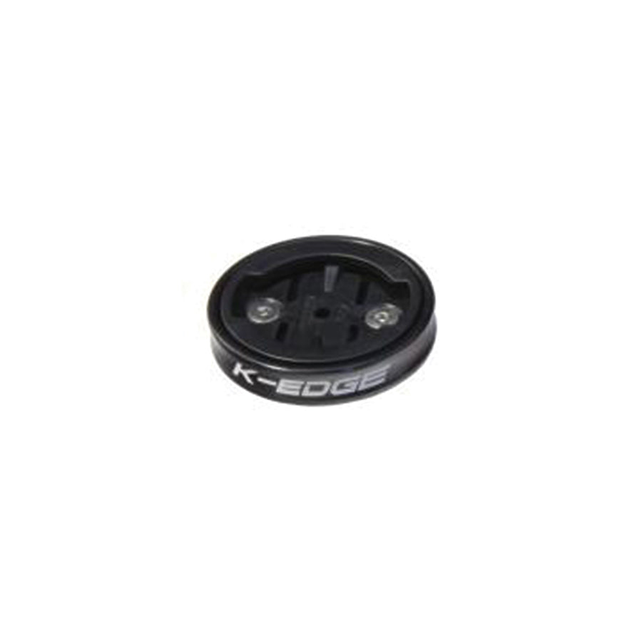 K-EDGE Gravity Cap Stem Mount for Garmin Quarter Turn Type Computers,Black