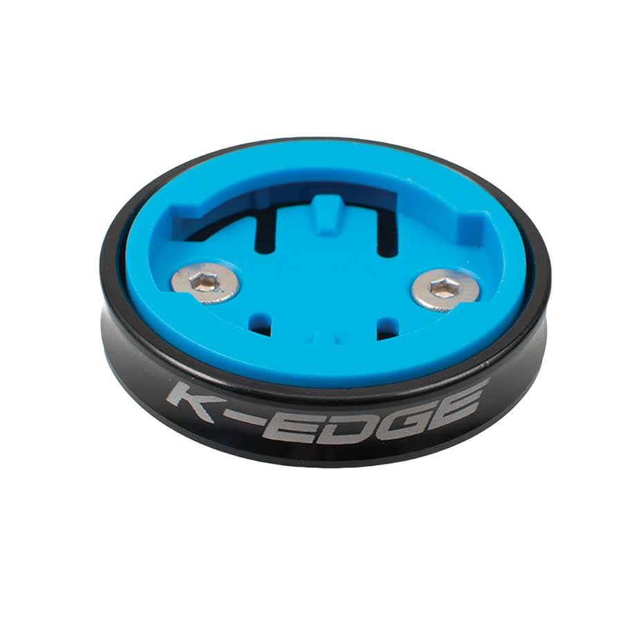 K-EDGE Wahoo Gravity Stem Cap Mount for Wahoo Bolt and Wahoo ELEMNT computers: Black
