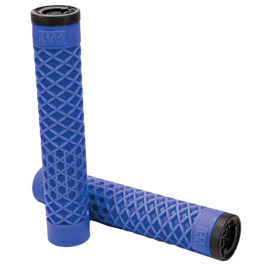 ODI, Cult X Vans Flangeless, Grips, 143mm, Blue, Pair