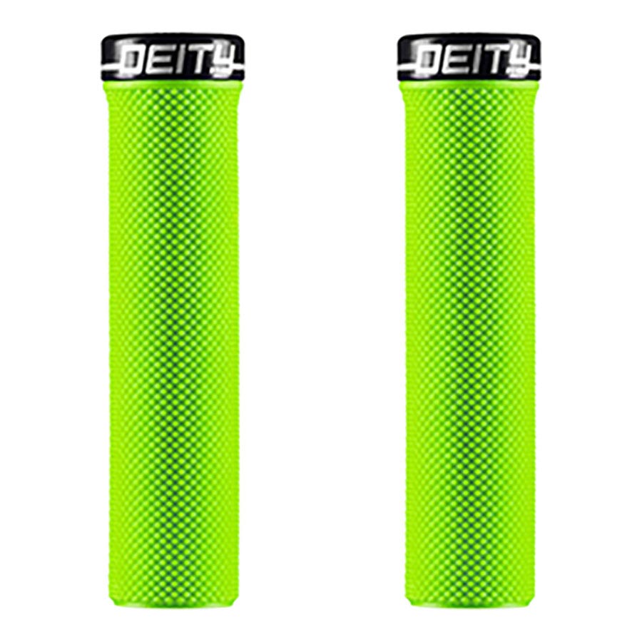 Deity, Slimfit, Grips, 132mm, Green, Pair