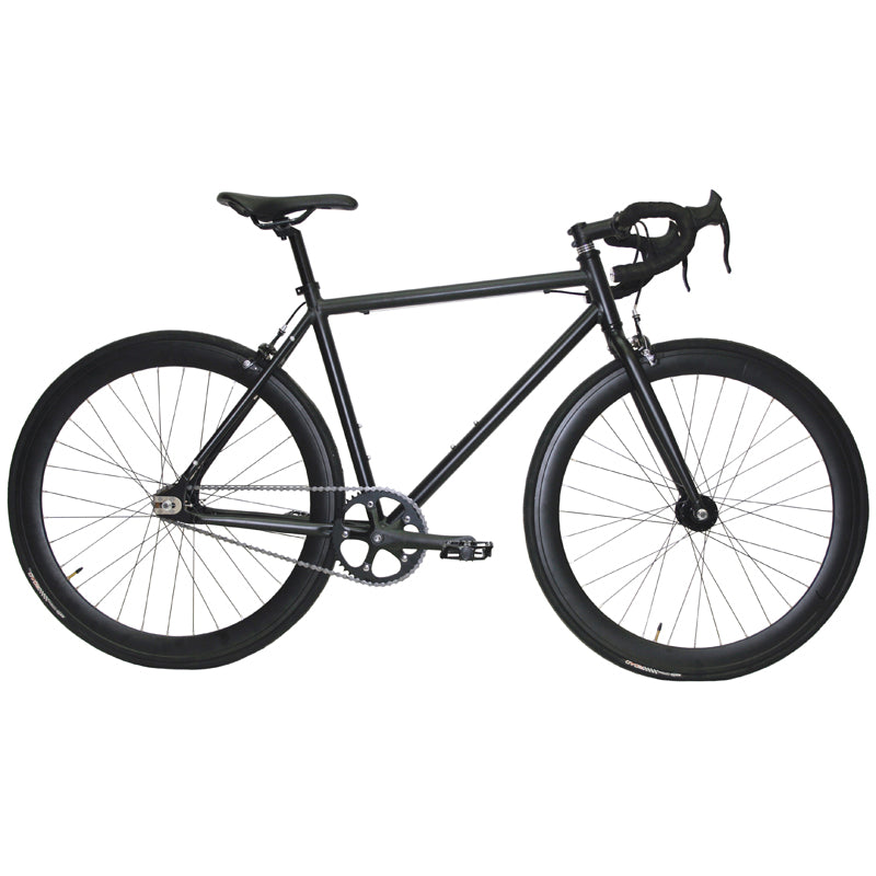 DAMCO - SINGLE SPEED, RACE HANDLEBAR, MATT BLACK - 700 X 46CM (18'')