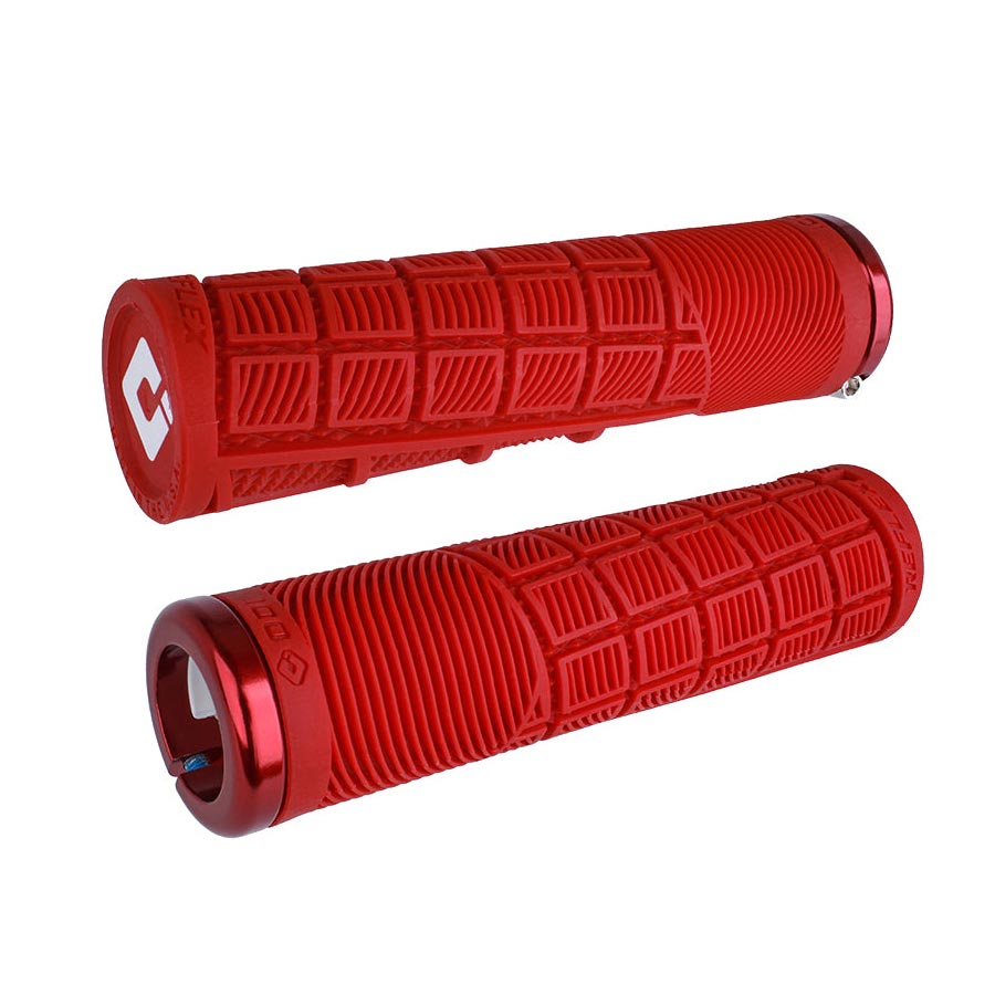 ODI, Reflex v2.1, Grips, 135mm, Red, Pair