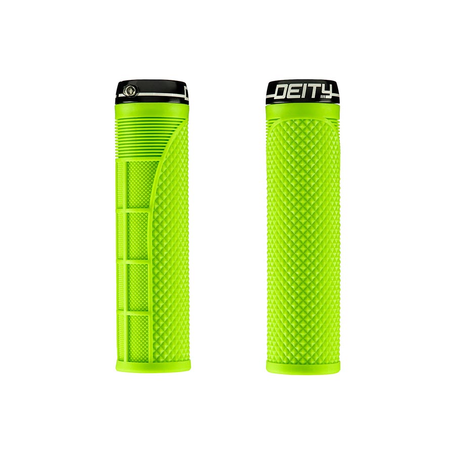 Deity, Megattack, Grips, 140mm, Green, Pair