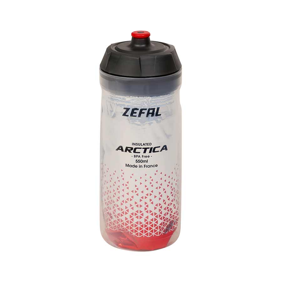 Zefal, Arctica 55, Insulated bottle, 550ml / 19oz, Silver-Red