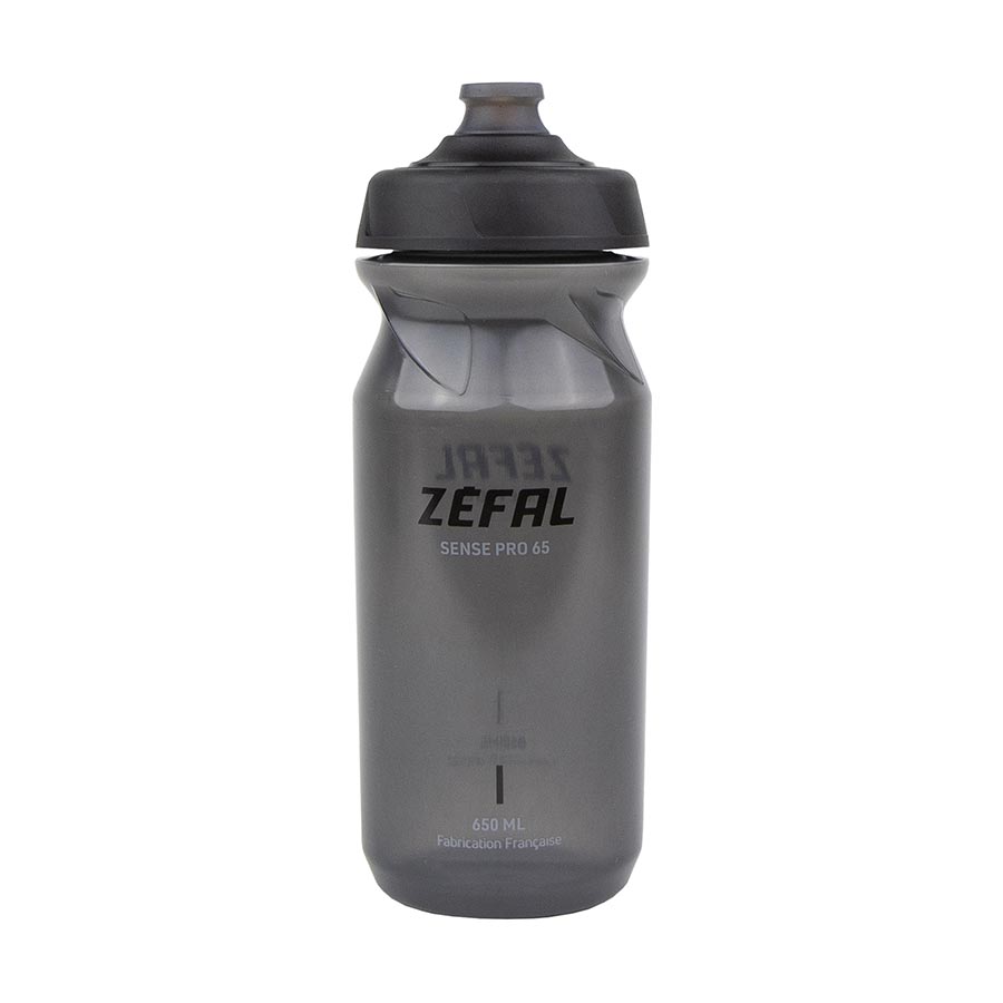 Zefal, Sense Pro 65, Water Bottle, 650ml / 22oz, Smoked Black