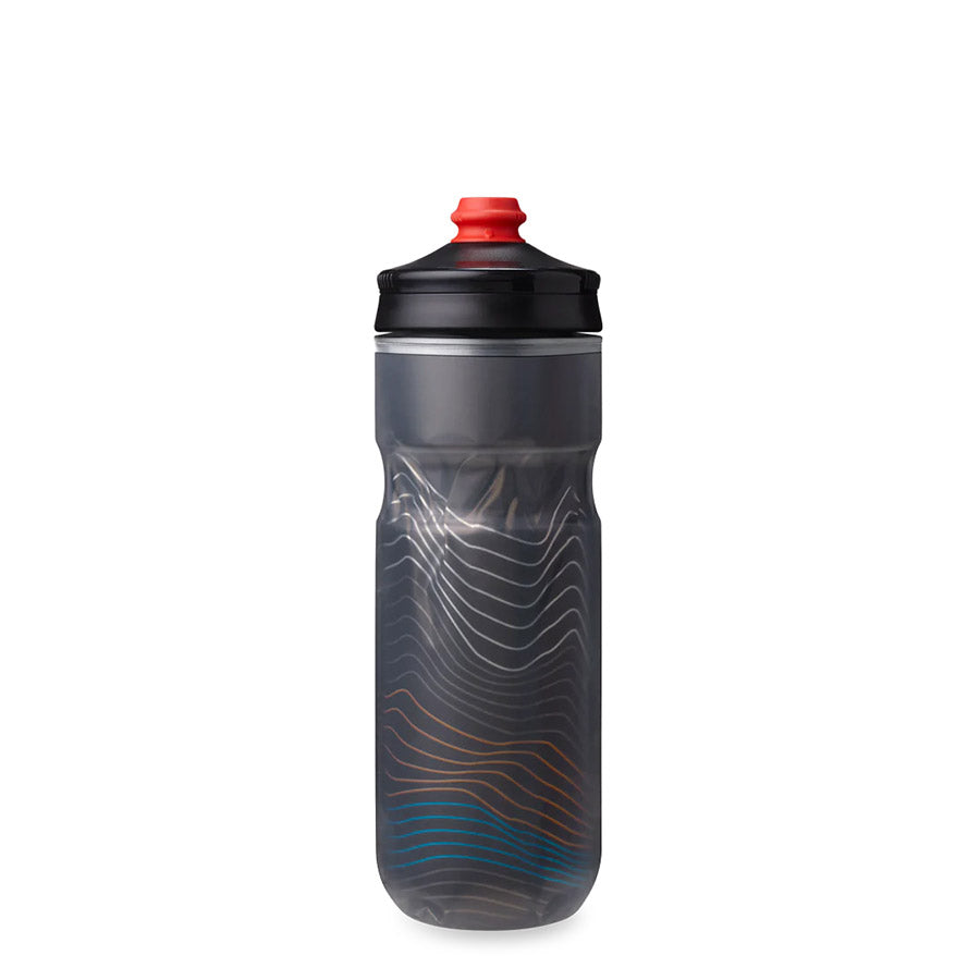 Polar/Hydrapak, Surge Ascent, Water Bottle, 600ml / 20oz, Black