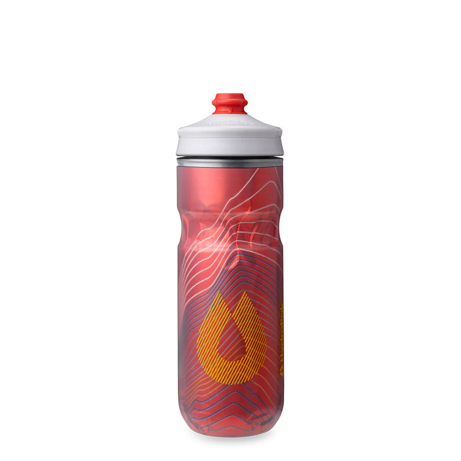 Polar/Hydrapak, Surge Ascent, Water Bottle, 600ml / 20oz, Red