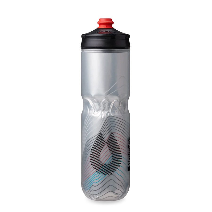 Polar/Hydrapak, Surge Ascent, Water Bottle, 700ml / 24oz, Silver