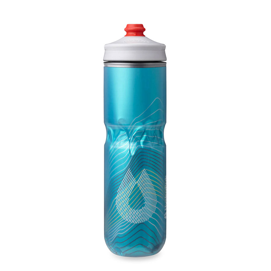 Polar/Hydrapak, Surge Ascent, Water Bottle, 700ml / 24oz, Blue
