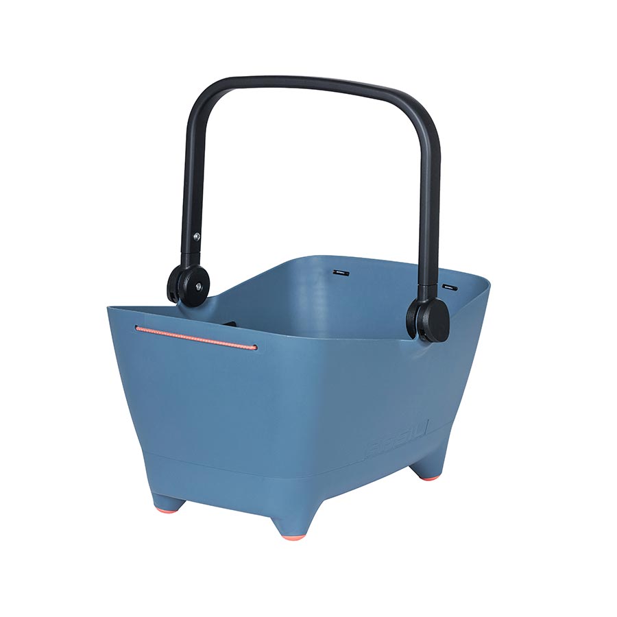 Basil, Buddy, Basket, Front, KlickFix®, Blue