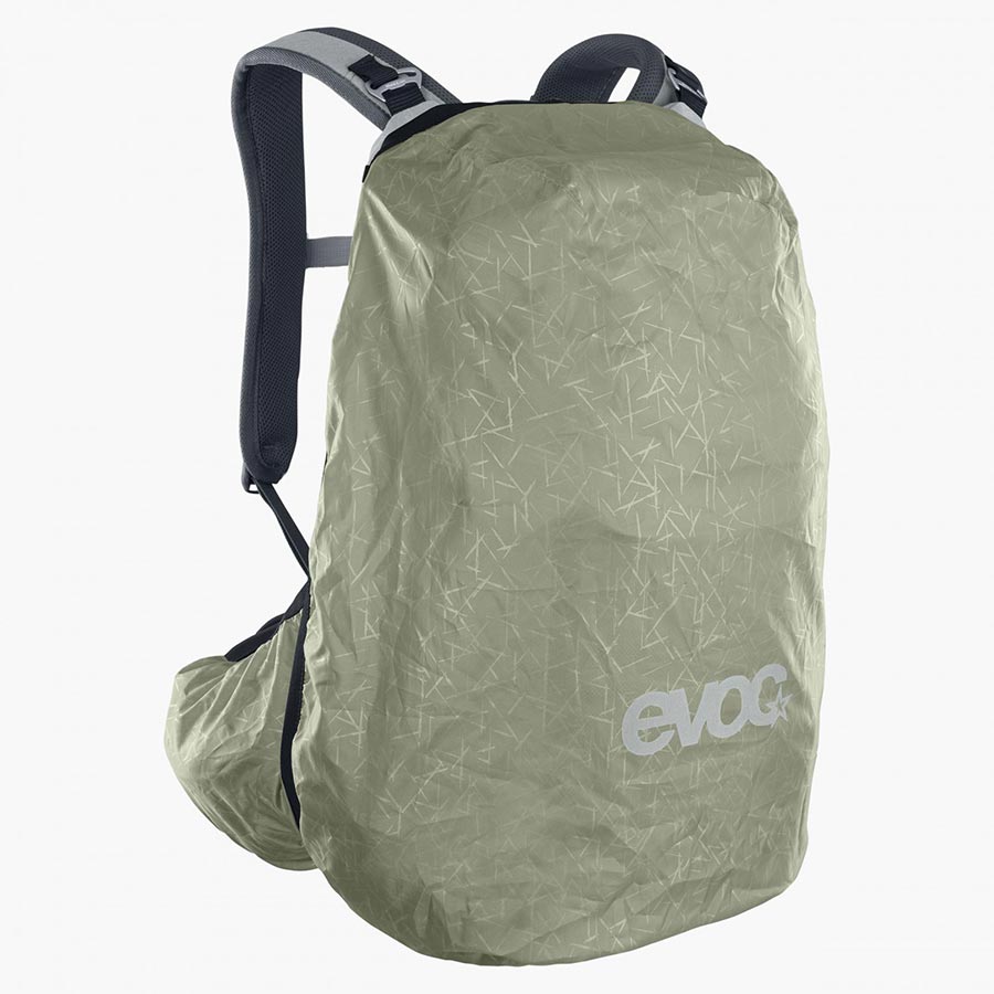 EVOC, Trail Pro 16, Protector backpack, 16L, Stone/Carbon Grey, SM