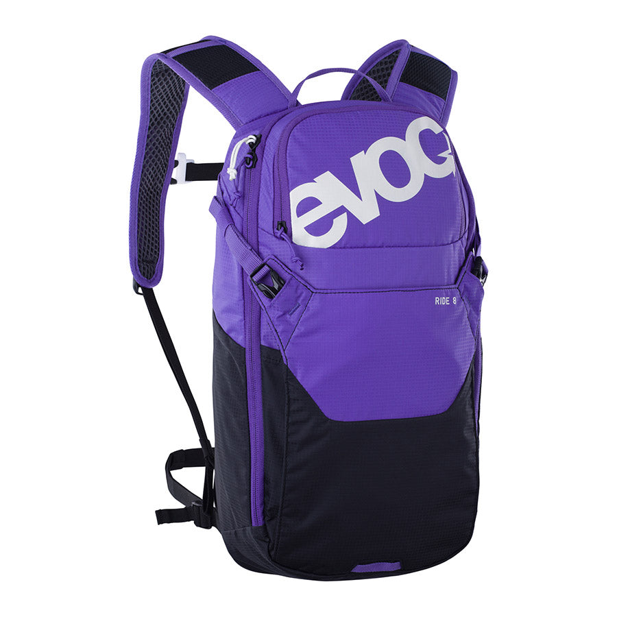 EVOC, Ride 8, Hydration Bag, Volume: 8L, Bladder: Not Included, Violet/Black