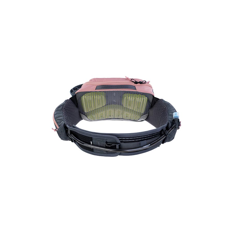 EVOC, Hip Pack Pro 3 +1.5L, Hip Pack, 3L, Bladder included (1.5L), Dusty Pink/Carbon Grey