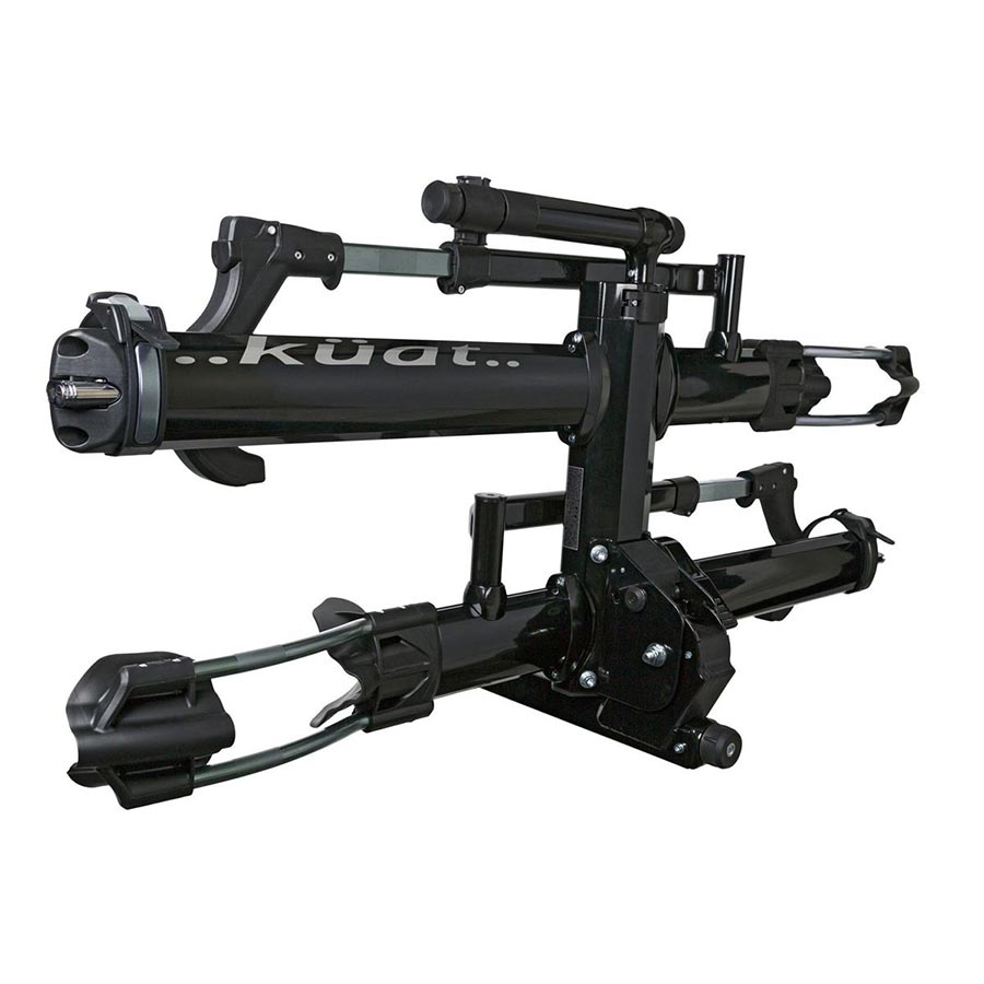 Kuat NV 2.0 Hitch Bike Rack - 2-Bike, 1-1/4" Receiver - BlackMetallic/Gray Anodize
