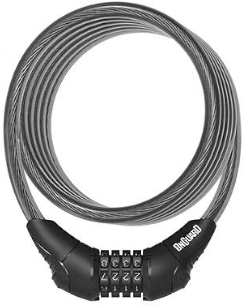ONGUARD NEON SER. COMBO COIL LOCK 180CM x 10MM