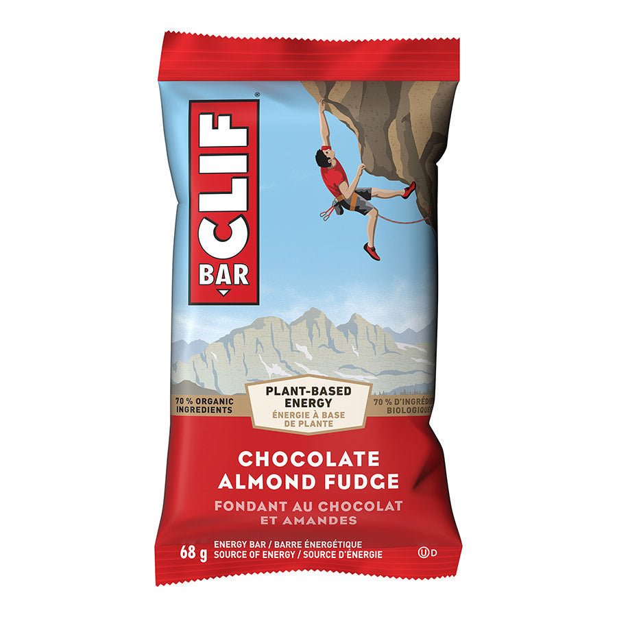 Clif, Energy bars, Chocolate Almond Fudge, 12pcs
