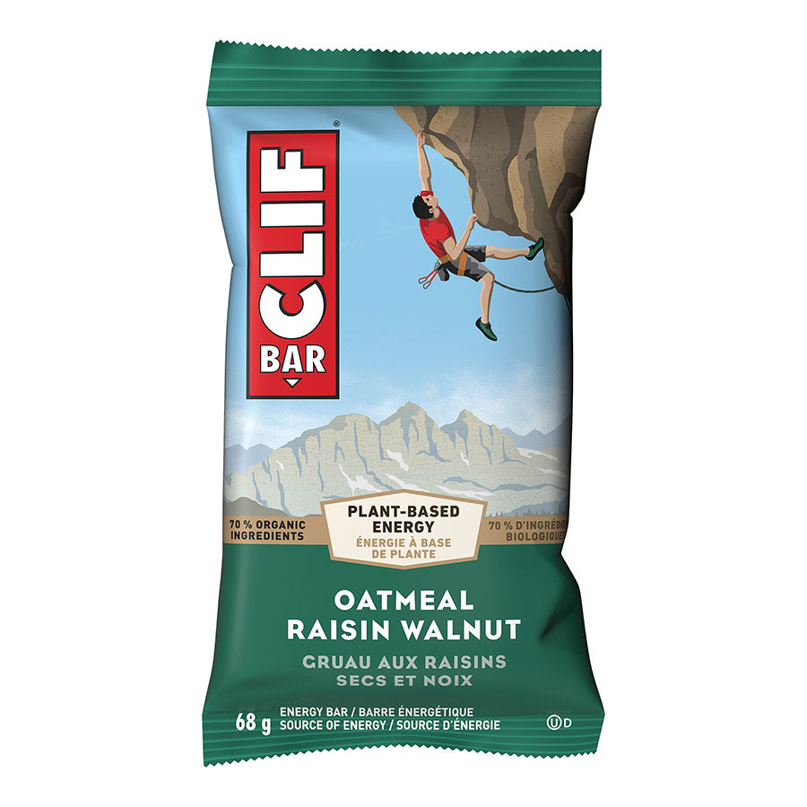 Clif, Energy bars, Oatmeal Raisin Walnut, 12pcs