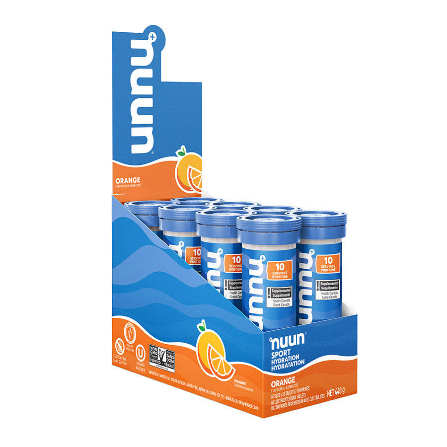 Nuun, Sport, Drink Mix, Orange, Box of 8, 10 servings, 8pcs