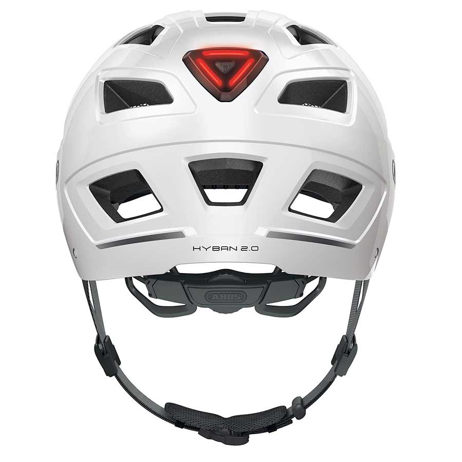 Abus, Hyban 2.0, Helmet, Polar White, XL, 58 - 63cm