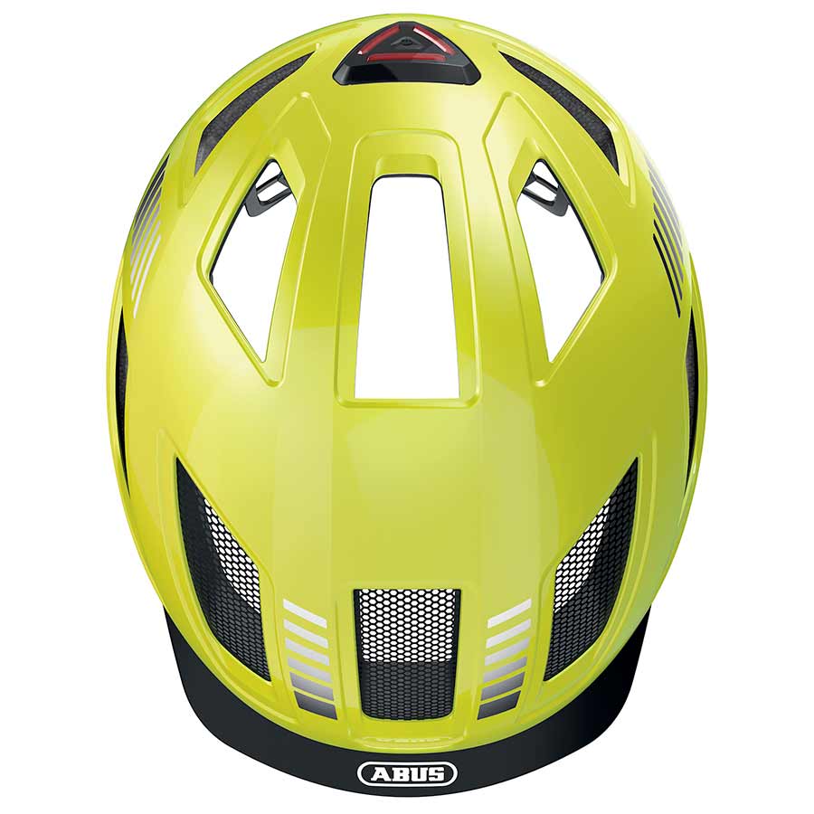 Abus, Hyban 2.0 Signal, Helmet, Signal Yellow, M, 52 - 58cm
