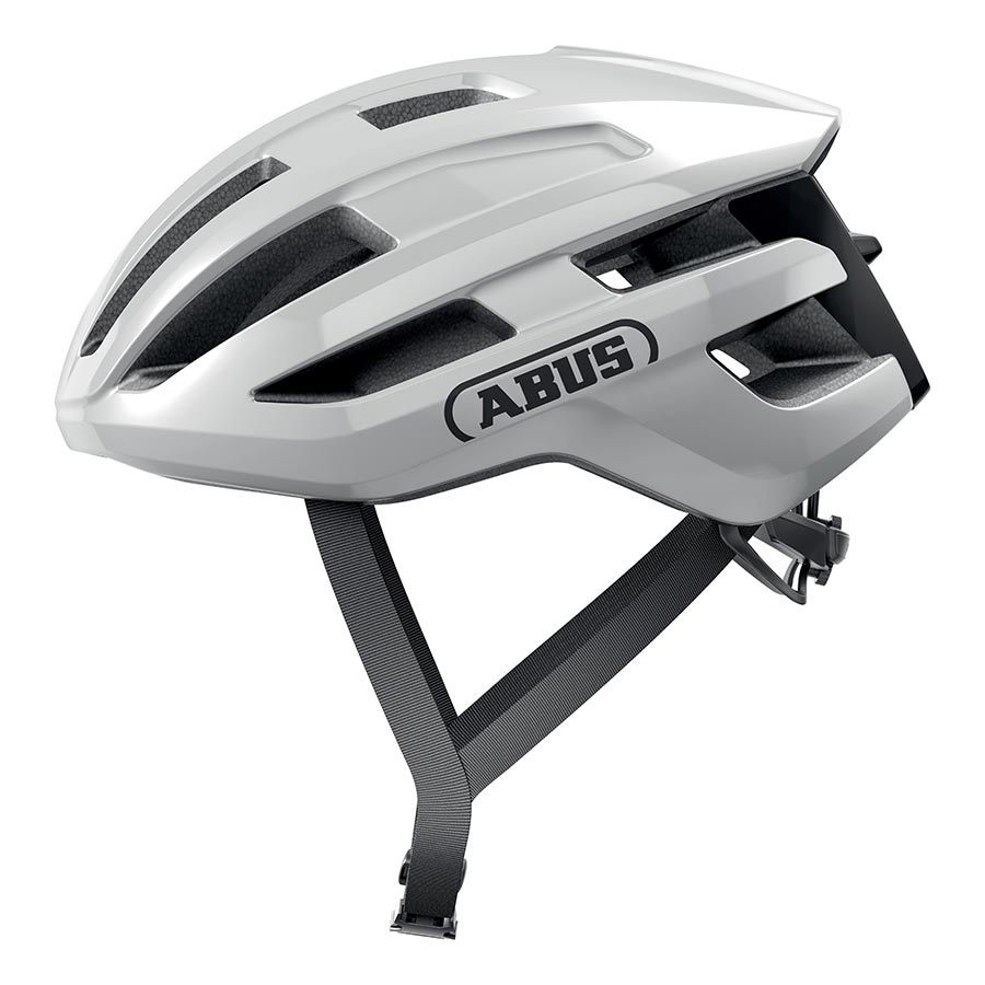 Abus, PowerDome, Helmet, S, 51 - 55cm, Shiny White