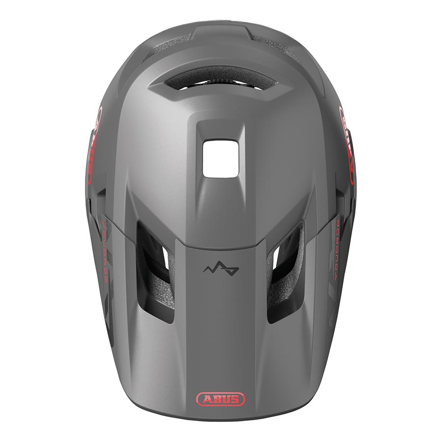 Abus, YouDrop FF, Mountain Helmet, Ti Silver, S, 48 - 55cm
