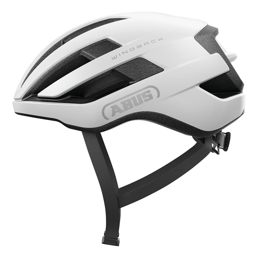 Abus, WingBack, Helmet, M, 52 - 58cm, Polar White
