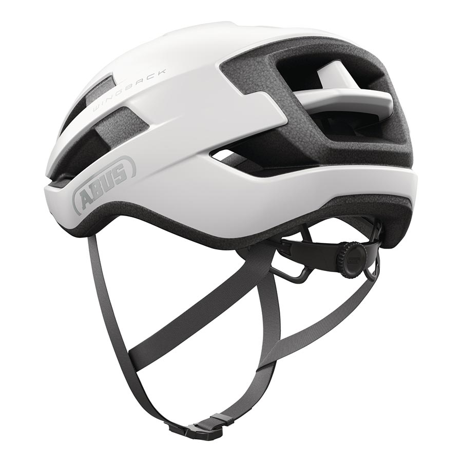 Abus, WingBack, Helmet, L, 59 - 62cm, Polar White