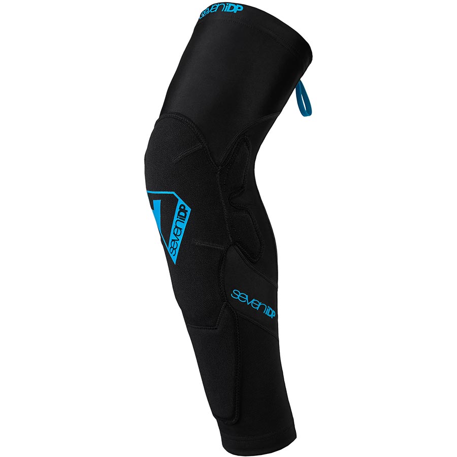 7iDP, Transition Long, Knee/Shin Guard, Black, M, Pair