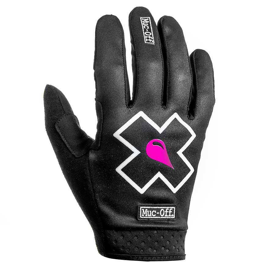 Muc-Off, MTB Ride, Full Finger Gloves, Unisex, Black, M, Pair