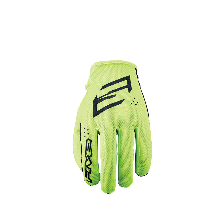 Five Gloves, XR-Ride, Youth Gloves, Fluo Yellow, XS, Pair