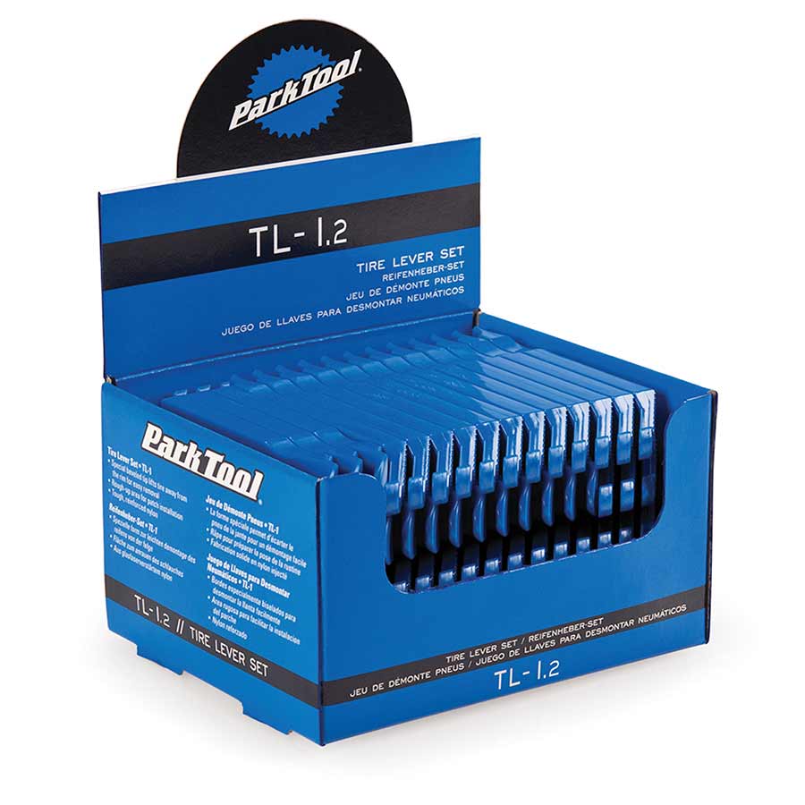 Park Tool, TL-1.2, Tire levers, Display box with 25 sets of 3