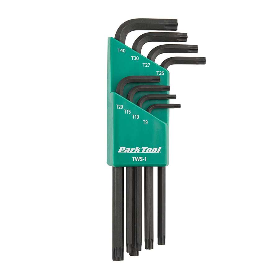 Park Tool TWS-1 L-Shaped Torx Compatible Wrench Set with Holder