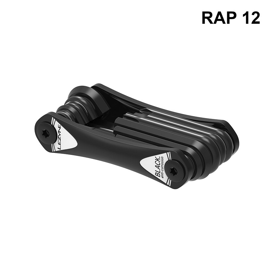 Lezyne, RAP II 12, Multi-Tools, Number of Tools: 12, Black