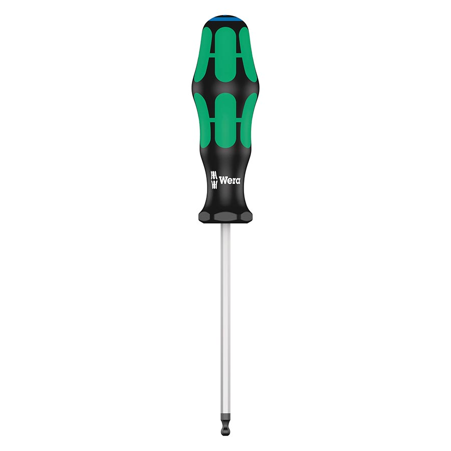 Wera, 352 Hex Ball End Screwdriver, Hex Wrench, 100mm, : Metric, : 4mm
