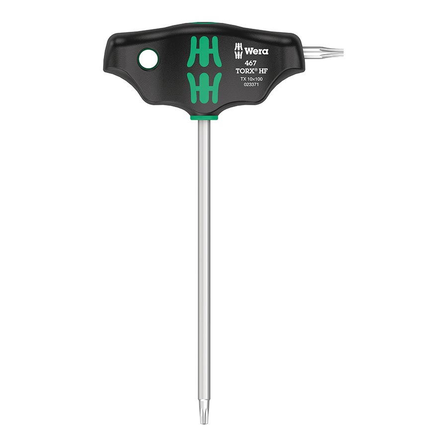 Wera, 467 T-handle Torx, Torx Wrench, Torx 10 x100mm With HF