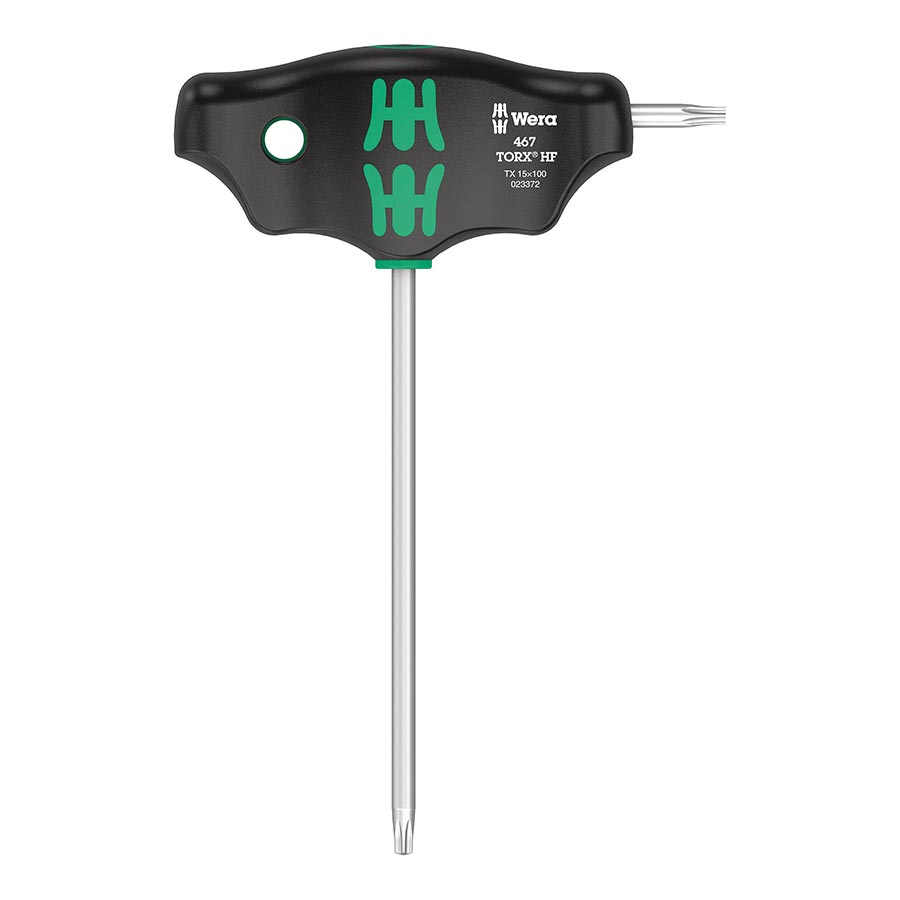 Wera, 467 T-handle Torx, Torx Wrench, Torx 15 x100mm With HF