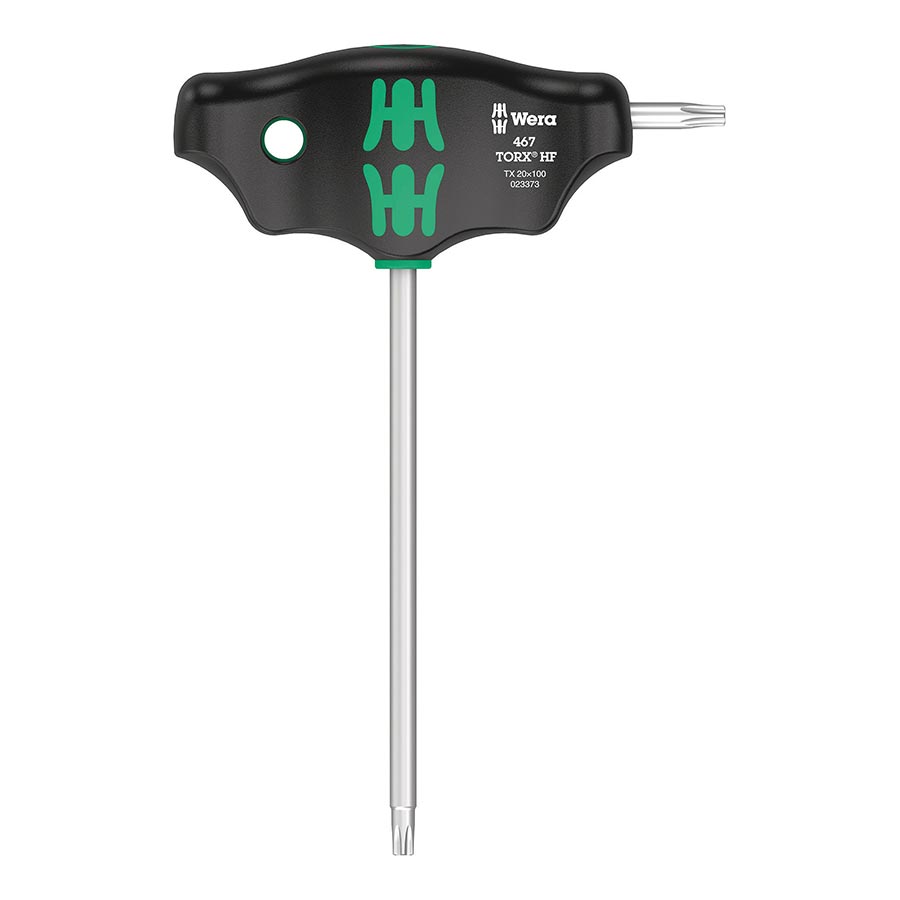 Wera, 467 T-handle Torx, Torx Wrench, Torx 20 x100mm With HF