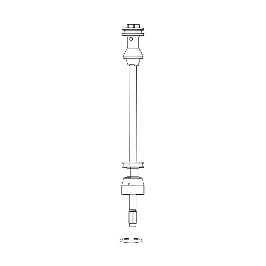 RockShox, Domain B1 Air Shaft, 160mm, 11.4018.111.016