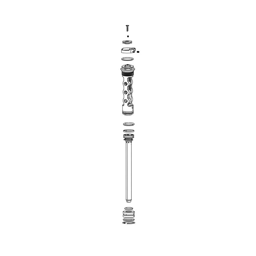 RockShox, Damper for 30 Gold/Judy Gold, Remote 10mm, 27.5/29 (2013+ PushLoc, OneLoc, Twistloc) RL - 30 Gold A1+/Judy Gold A3+ (Boost), 11.4018.104.032