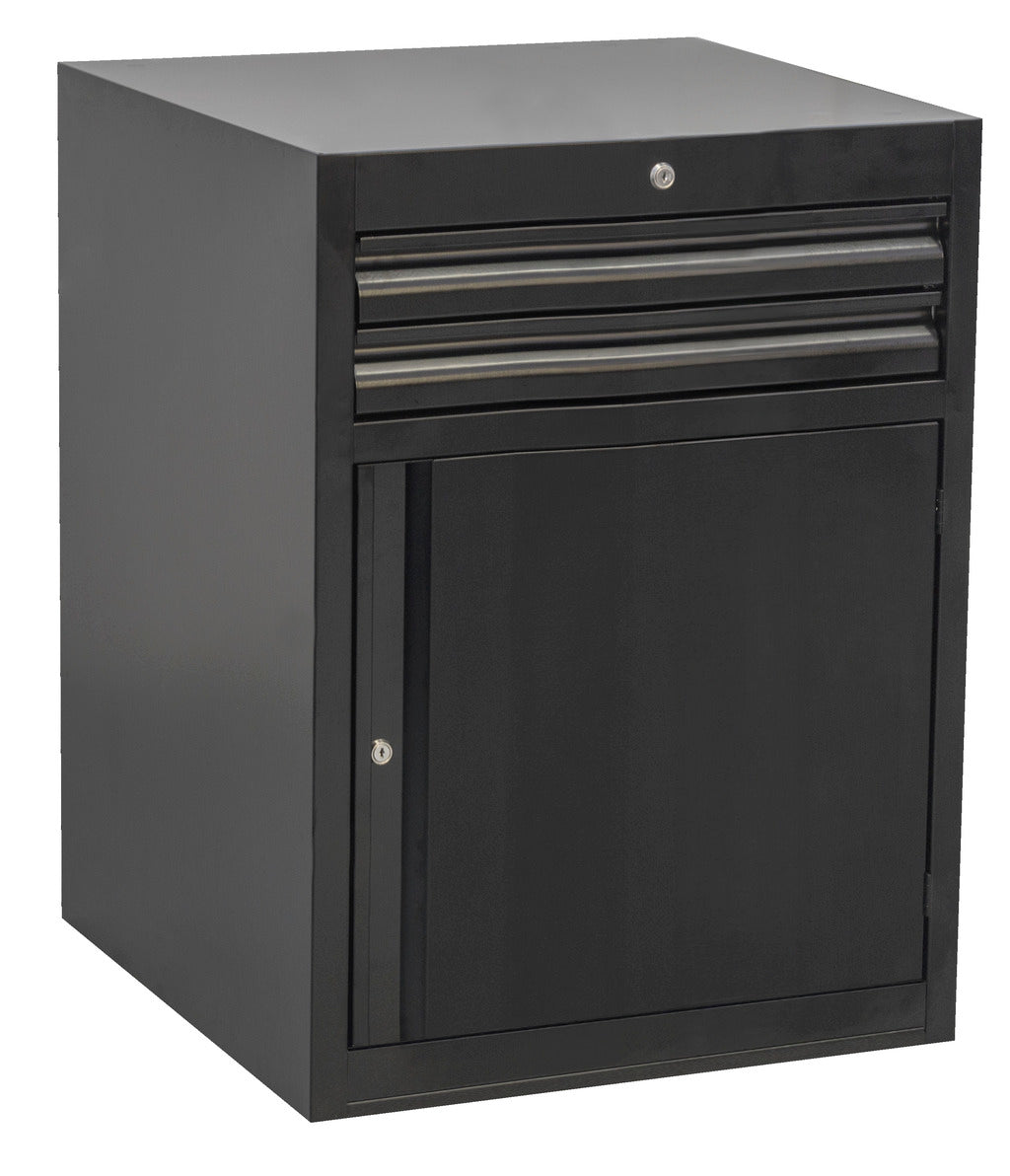 UNIOR WIDE DRAWER CABINET 2 DRAWERS AND DOOR